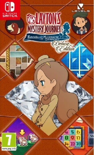 Level 5 Laytons Mystery Journey Katrielle The Millionaires Conspiracy Deluxe Edition Nintendo Switch Game